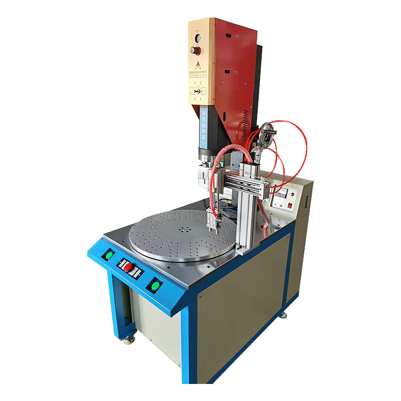 塑料電子可批量生產超聲波轉盤焊接機